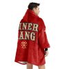 49ers Faithful Niner Gang Football Unisex Blanket Hoodie 4