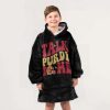 49ers Talk Purdy To Me Purdy 13 Football Unisex Blanket Hoodie