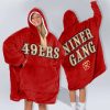 49ers Blanket Hoodie