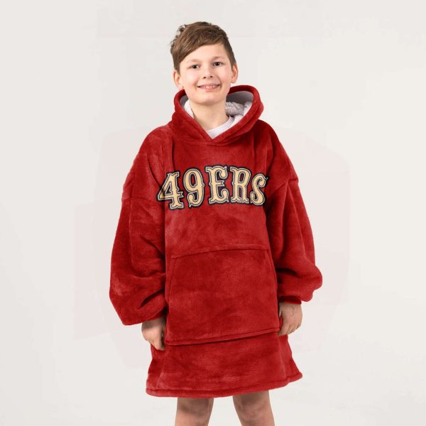 49ers Blanket Hoodie