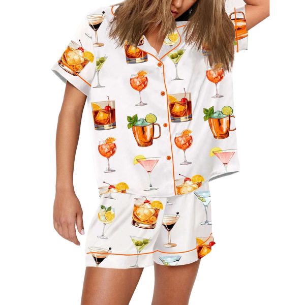 Aperol Spritz Old Fashioned Cocktails Spritz Mojito Pajama Set