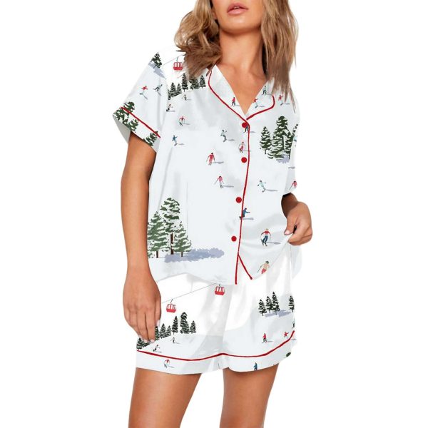 Apres Ski Mountain Pajama Set 1