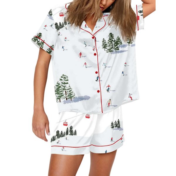 Apres Ski Mountain Pajama Set