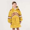 Arizona State 1 Football Unisex Blanket Hoodie