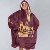 Arizona State 2025 Chick Fil A Peach Bowl Blanket Hoodie 3