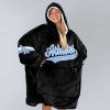 Athletes Dinger 8 Unisex Blanket Hoodie 3