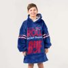 Bills Ready To Roll Football Unisex Blanket Hoodie