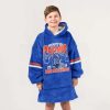 Boise State Mountain West Football Champs 2024 Football Unisex Blanket Hoodie