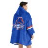 Boise State Mountain West Football Champs 2024 Football Unisex Blanket Hoodie 4