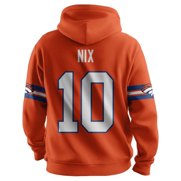 Broncos Captain 10 Nix Football Unisex Hoodie