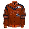 Broncos Football Unisex Varsity Jacket 2