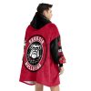 Bulldogs Football Unisex Blanket Hoodie