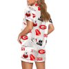 Bulldogs Go Dawgs Football Pajama Set 2