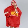 Chief Ready To Roll Football Unisex Blanket Hoodie 3