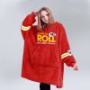 Chief Ready To Roll Football Unisex Blanket Hoodie 5