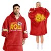 Chief Ready To Roll Football Unisex Blanket Hoodie