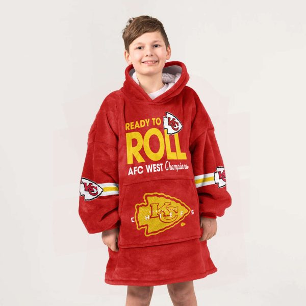 Chief Ready To Roll Mahomes 15 Football Unisex Blanket Hoodie