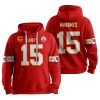 Chiefs Captain Mahomes 15 Football Unisex Hoodie 1