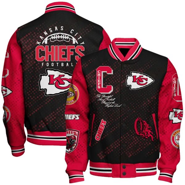 Chiefs Football Varsity Bomber Jacket 1