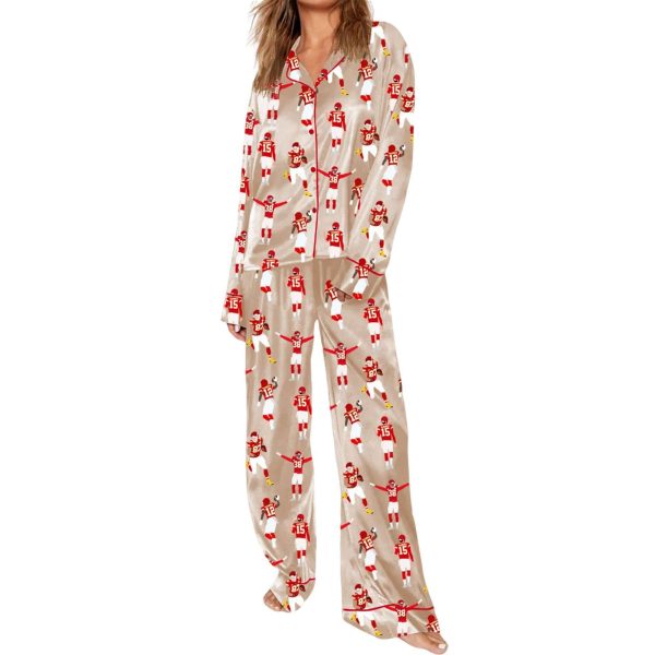 Chiefs Football Pajama Set 2