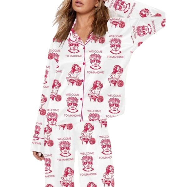 Chiefs Patrick Mahomes Welcome To Mahome Pajama Set