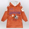 Clemson 1 Football Unisex Blanket Hoodie 1