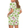 Clover Insect St Patrick Art Print Pajama Set 2