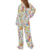 Colorful Dalmatian Print Pajama Set 2