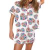 Colorful Paws Dog Mama Pajama Set