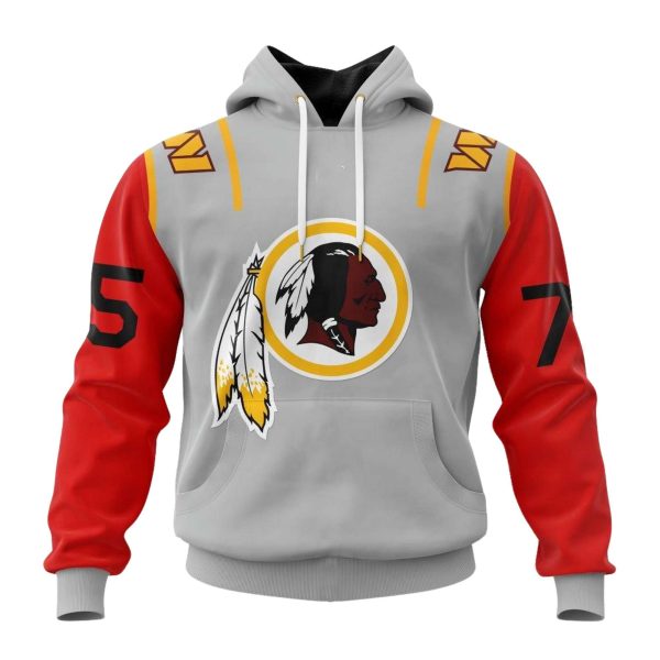 Commanders Custom Football Hoodie