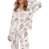 Coquette Pickleball Satin Pajama Set For Women