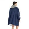 Cowboys 1960 Football Unisex Blanket Hoodie 3