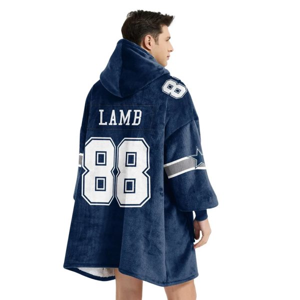 Cowboys 88 Lamb Blanket Hoodie 4