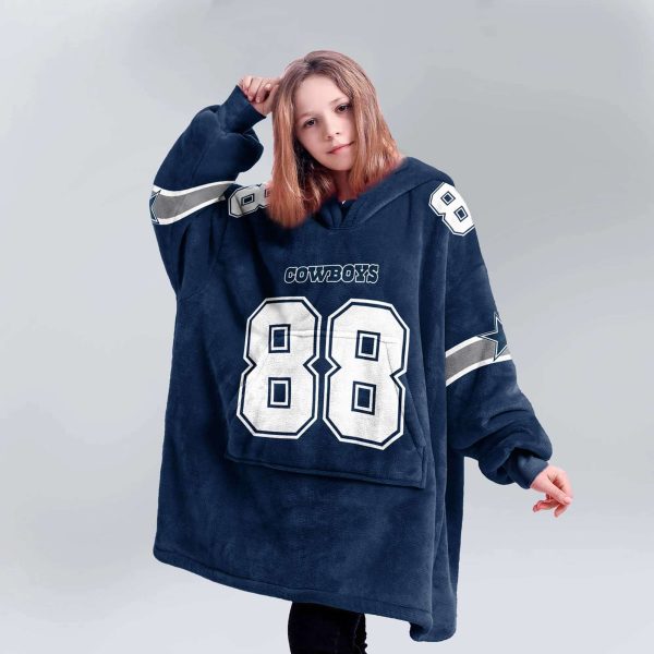 Cowboys 88 Lamb Blanket Hoodie 5