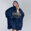 Cowboys Americas Team Unisex Football Blanket Hoodie 2