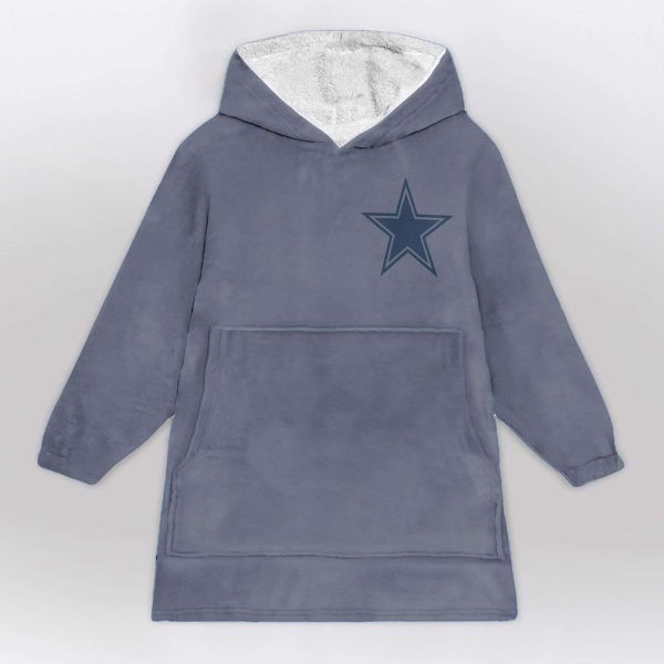 Cowboys Football Established 1960 Blanket Hoodie 1