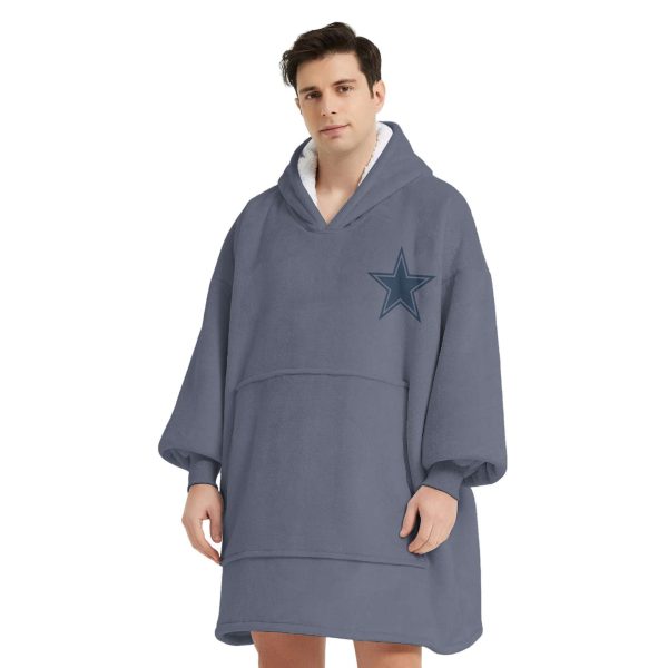 Cowboys Football Established 1960 Blanket Hoodie 2