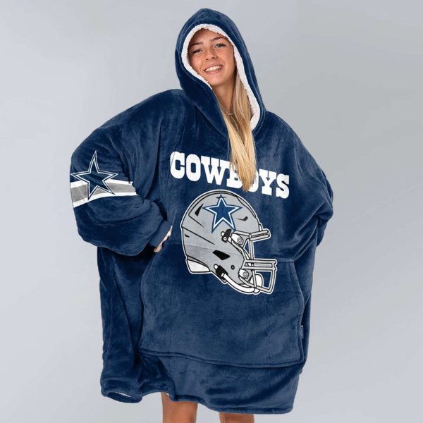 Cowboys Parsons 11 Football Unisex Blanket Hoodie 2