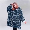 Cowboys Unisex Blanket Hoodie 4