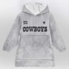 D Cowboys Football Unisex Blanket Hoodie 1