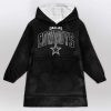 D Cowboys Football Blanket Hoodie