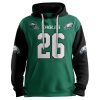 Eagles 26 Barkley Football Hoodie 2