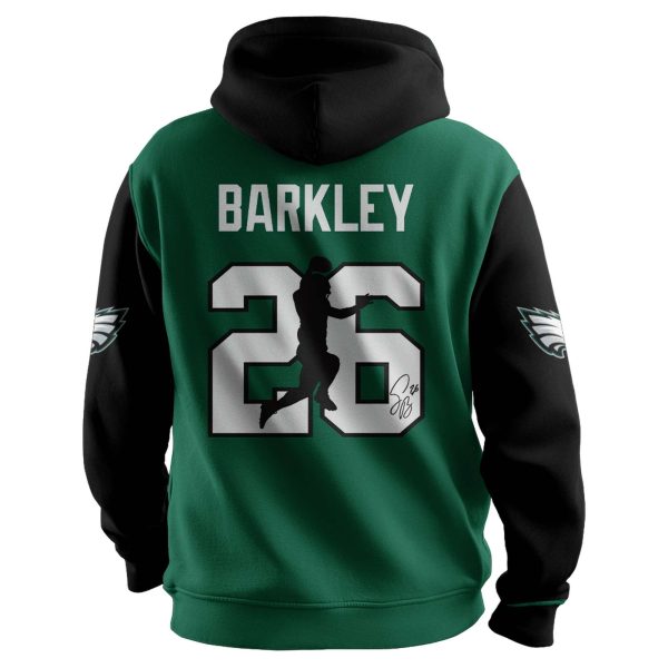 Eagles 26 Barkley Football Hoodie