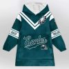 Eagles Football Blanket Hoodie 1 1