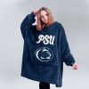 For The Glory Of Penn State Football Unisex Blanket Hoodie 5