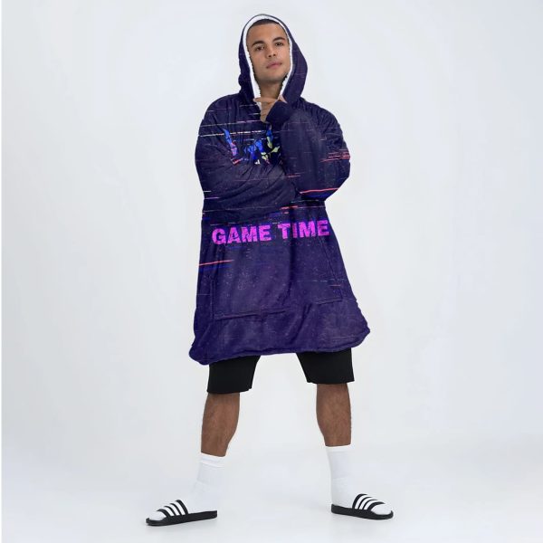 Game Time Blanket Hoodie 2