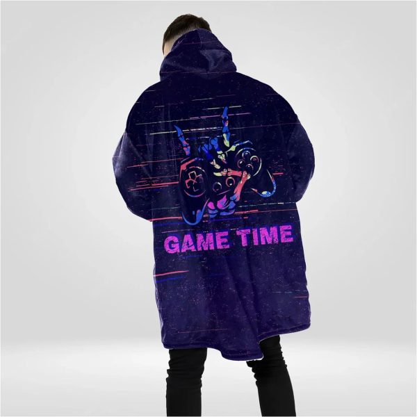 Game Time Blanket Hoodie 3