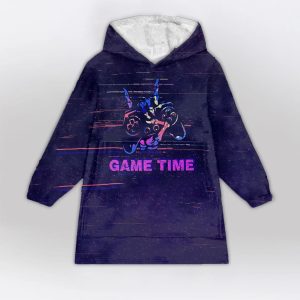 Game Time Blanket Hoodie