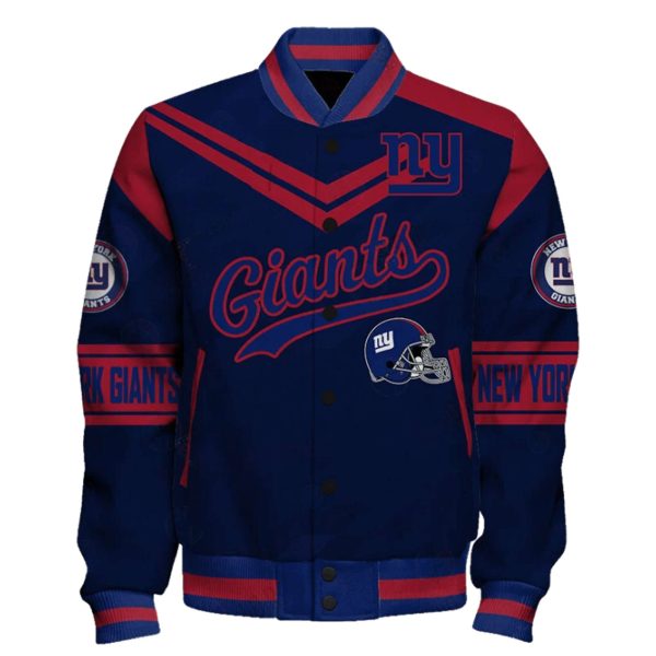 Giants Football Unisex Varsity Jacket 2