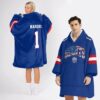 Giants Nabers 1 Unisex Blanket Hoodie 2